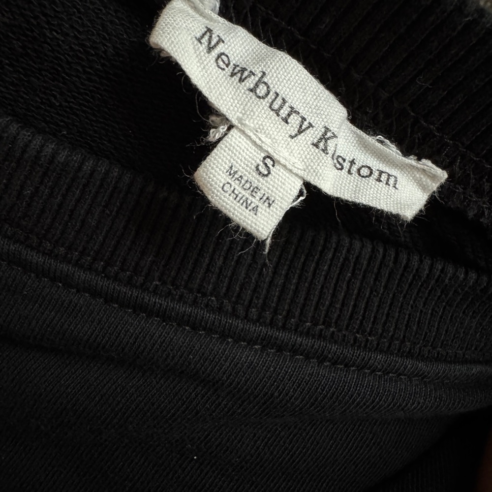 Newbury Kustom Black Sweatshirt size S - Picture 4 of 4